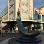 18 Ft. Bronze and Sterling Sculpture with Italian Mosaic Base, for the Mililani Town Center, Oahu island