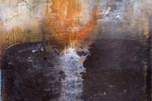 Acrylic abstract on canvas