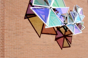 Iridescent Acrylic Panel Installation