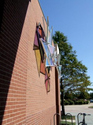 Iridescent Acrylic Panel Installation