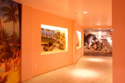 "Pearl Harbor Aviation Museum Entrance, Large Format. Entrance Mural"